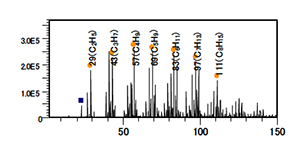 ラップフィルムB正イオン分析結果