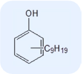 ノニルフェノールの構造式