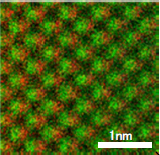 CIGS〈110〉重ね合わせ像