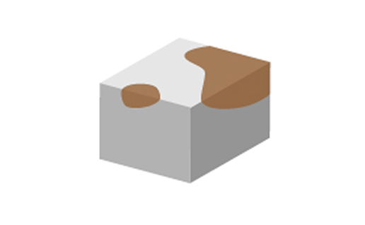 変色している原因を調べたい